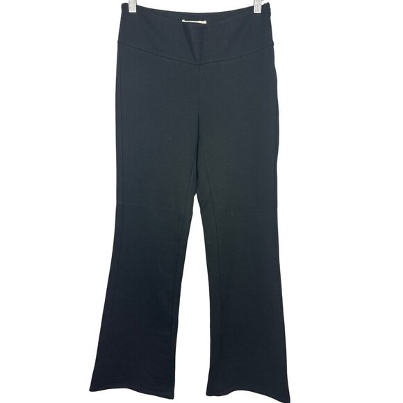 White House Black Market Womens Black Flare Pants Size 0 Made In USA - Picture 1 of 3